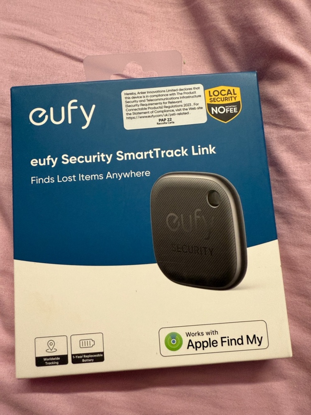eufy Security SmartTrack Link - Black